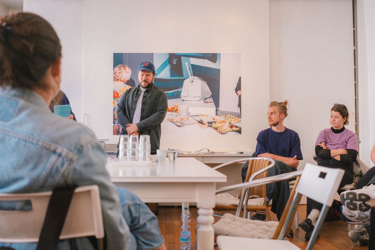 Nikita Teryoshin en la presentación de Nothing Personal Nikita Teryoshin en la presentación de Nothing Personal